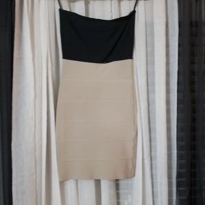 Bcbg Strapless dress